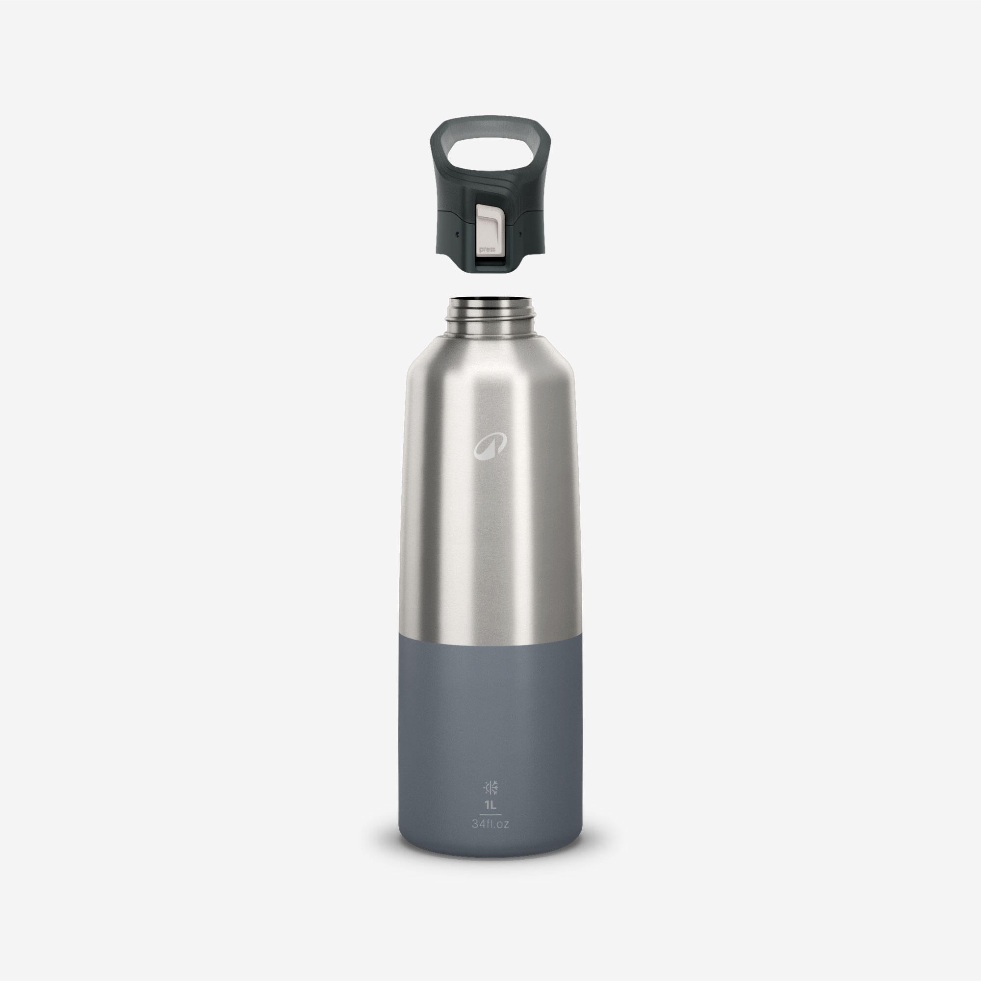 Quechua MH900 Double-Wall Insulated Water Bottle - Thumbnail 4