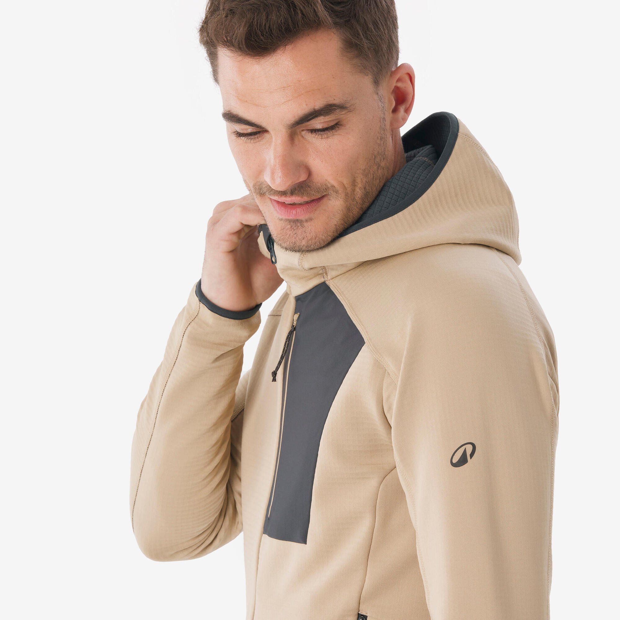 Quechua Men's MH500 Full-Zip Hiking Fleece – Decathlon