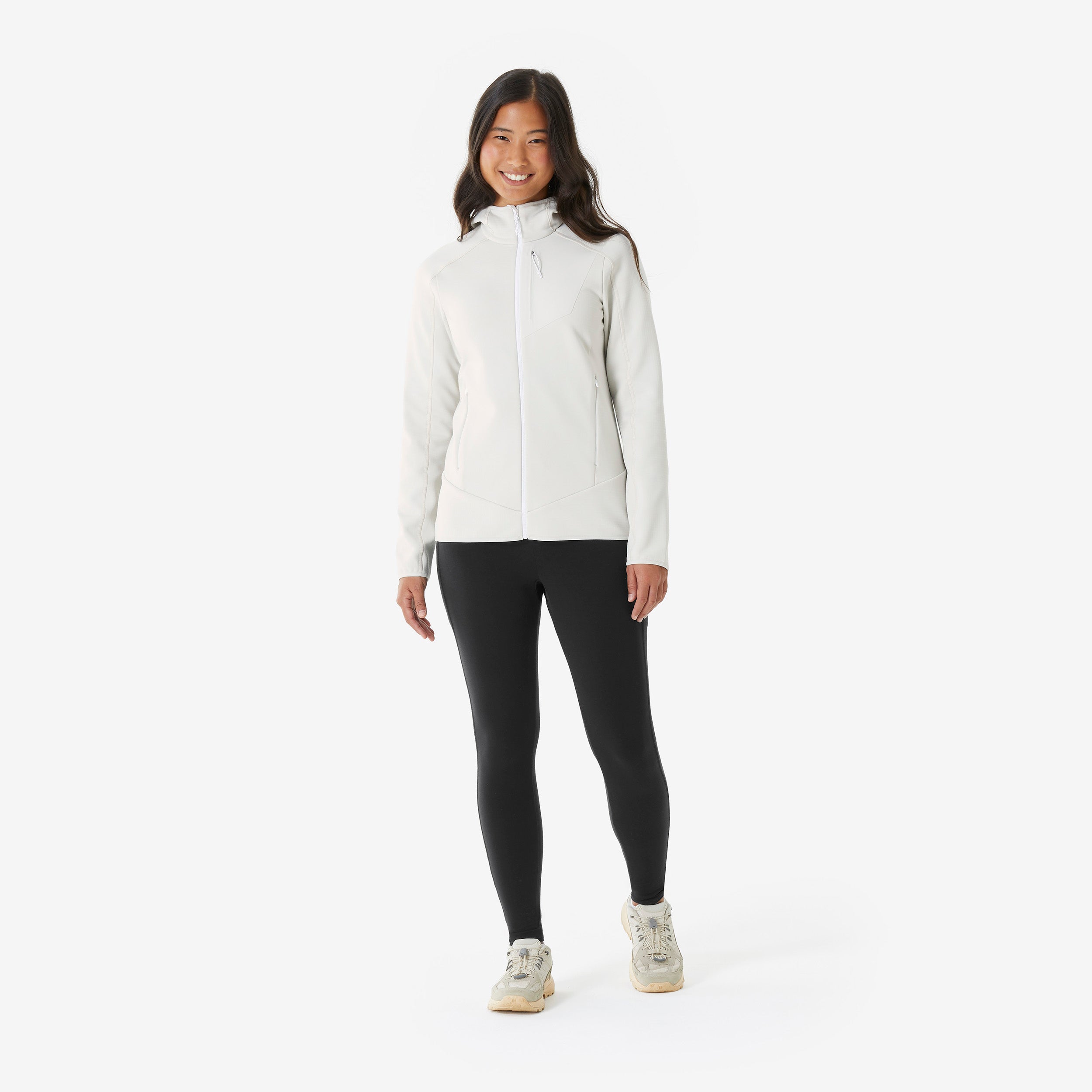 Quechua Women's MH500 Full-Zip Hiking Fleece – Decathlon
