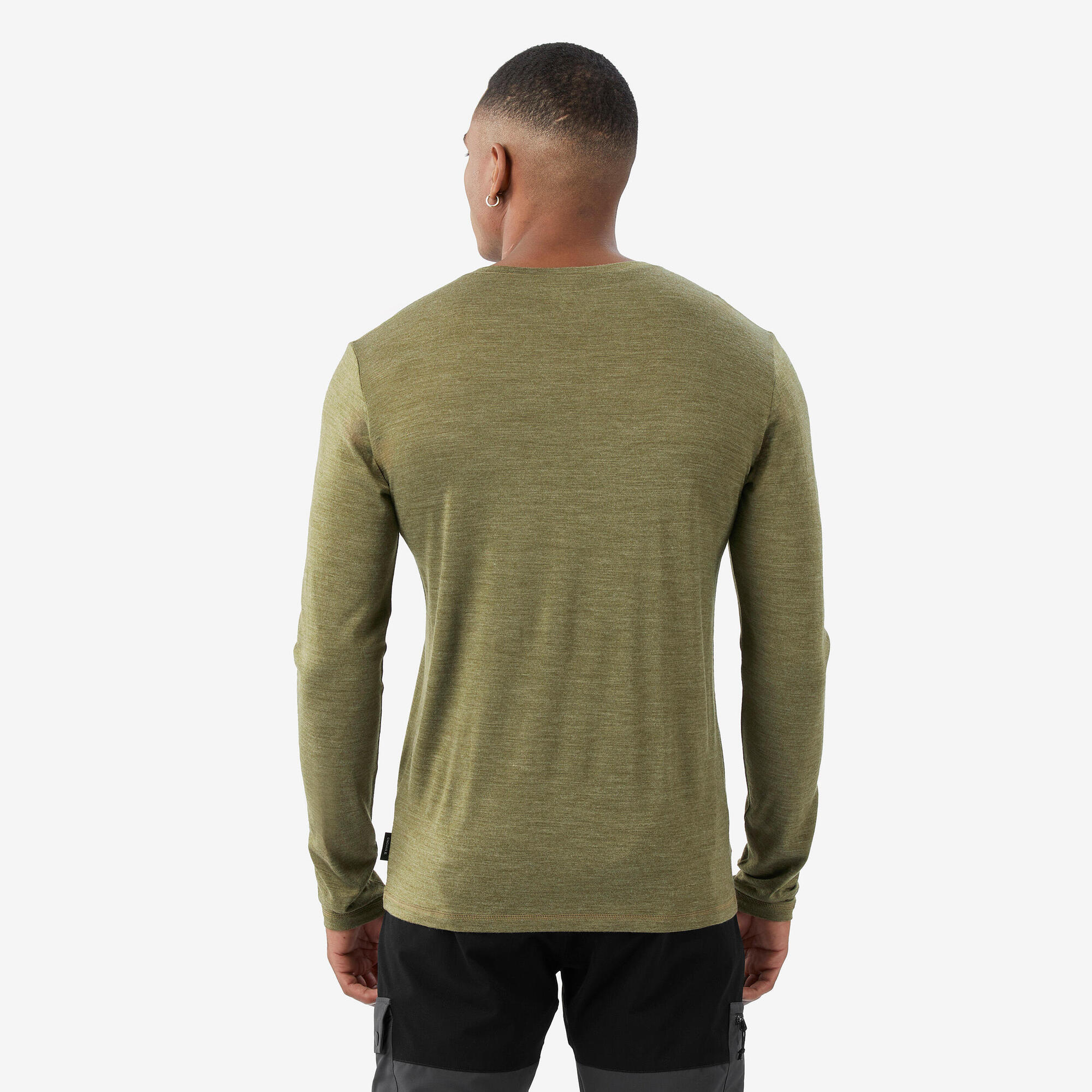 Simond Men's Travel 500 Merino Wool Long-sleeve Shirt – Decathlon