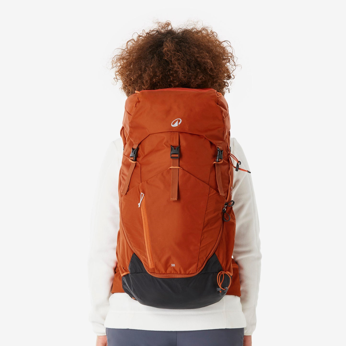 38 L Hiking Backpack, MH500 - Brown