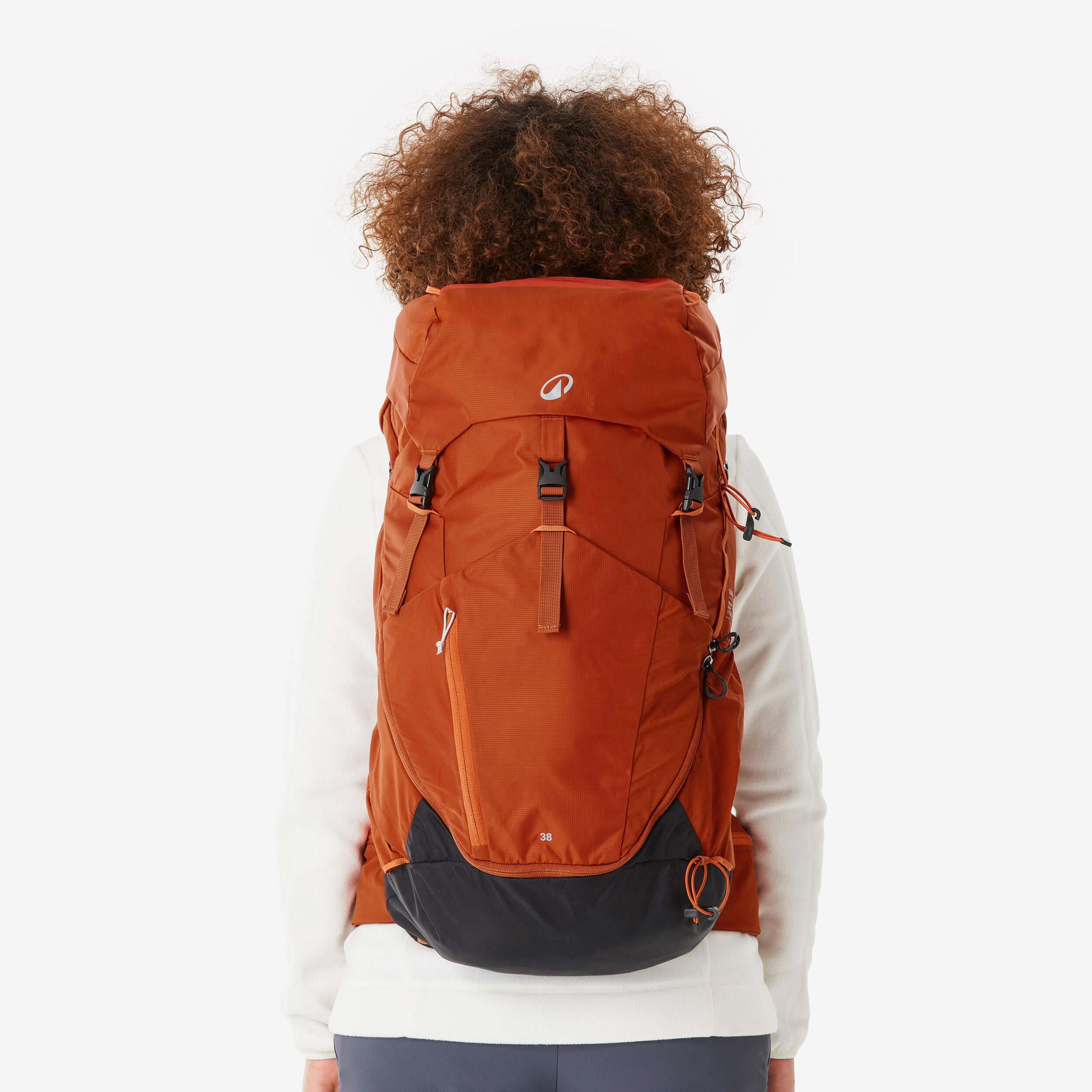 38 L Hiking Backpack, MH500 - Brown