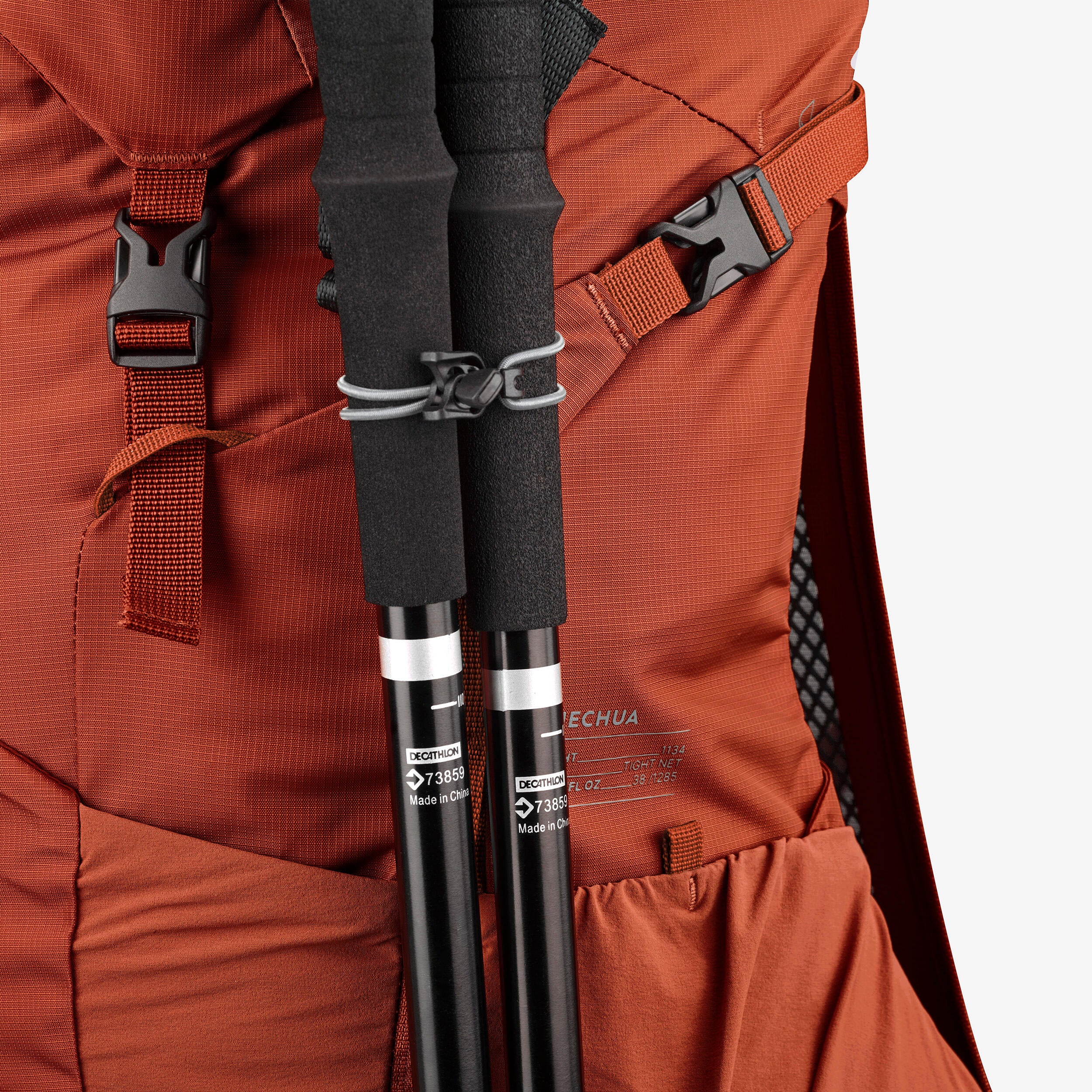 38 liter hiking backpack Quechua 38 L Hiking Backpack Mh500 Black in Smoked Black