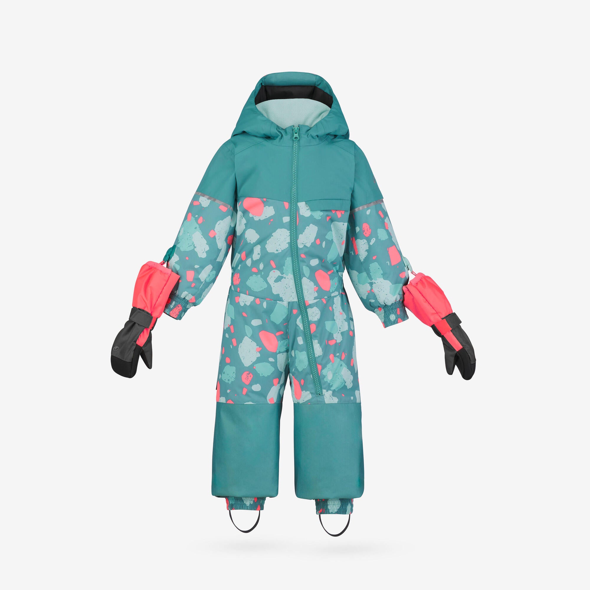 Wedze Kids' 500 Adjustable Waterproof Snowsuit – Decathlon