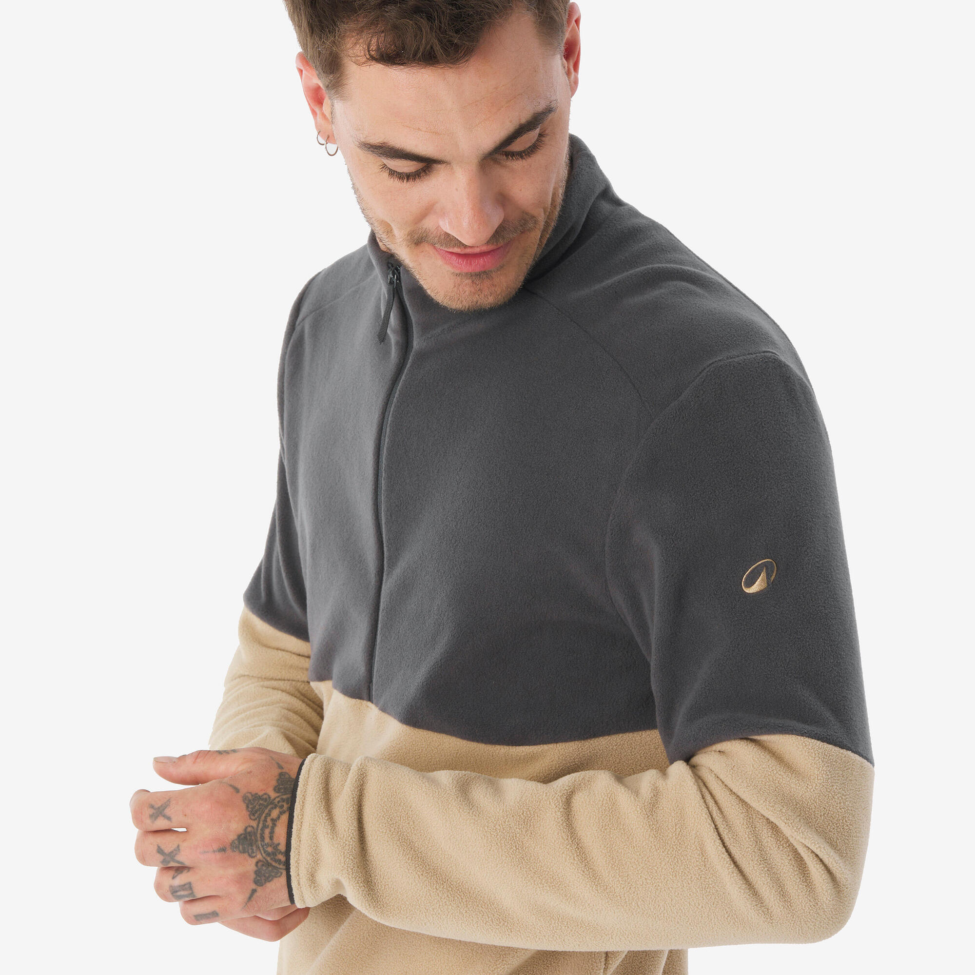 Quechua Men's MH500 Half-Zip Hiking Fleece – Decathlon