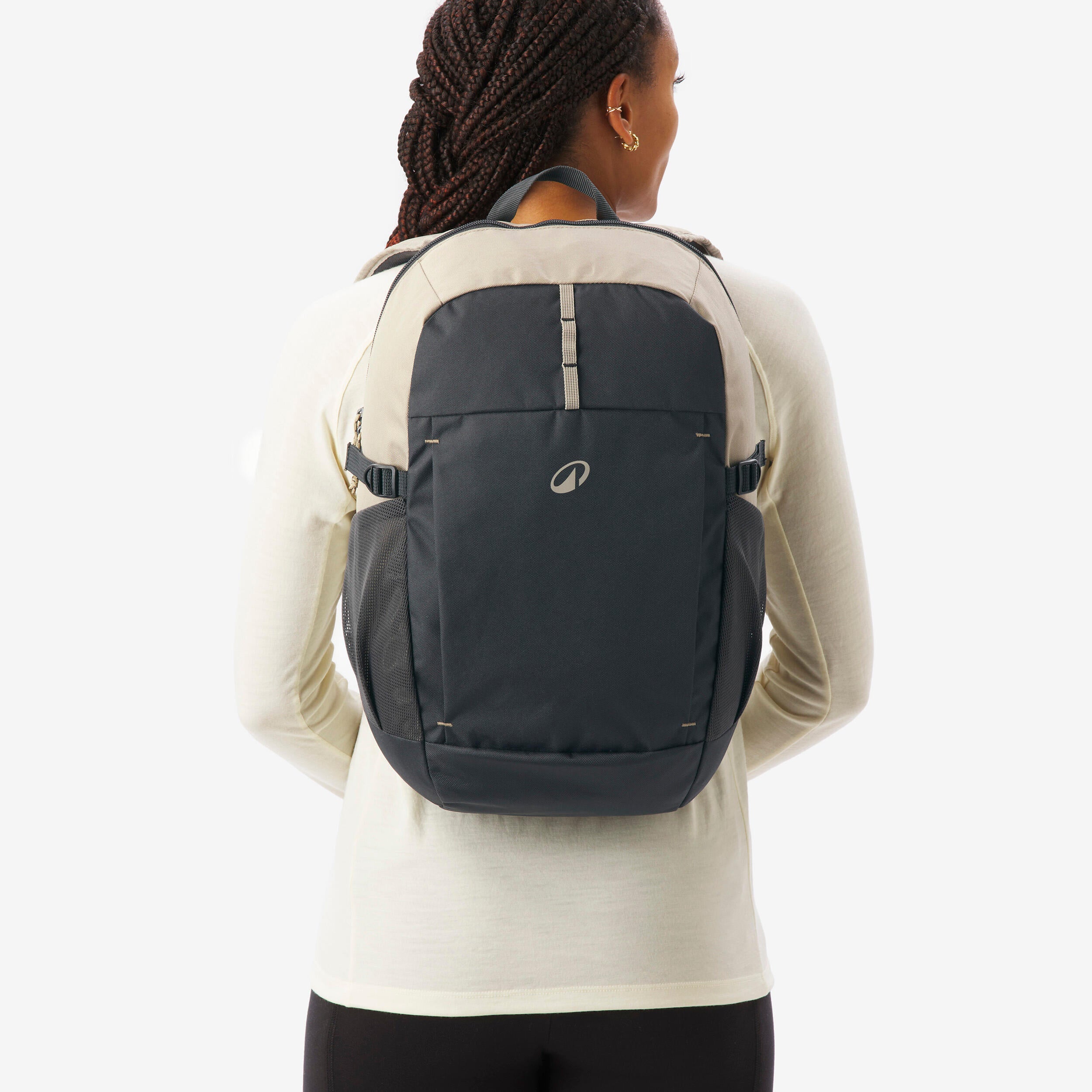 20L hiking backpack Arpenaz 100 - Beige - 8955893