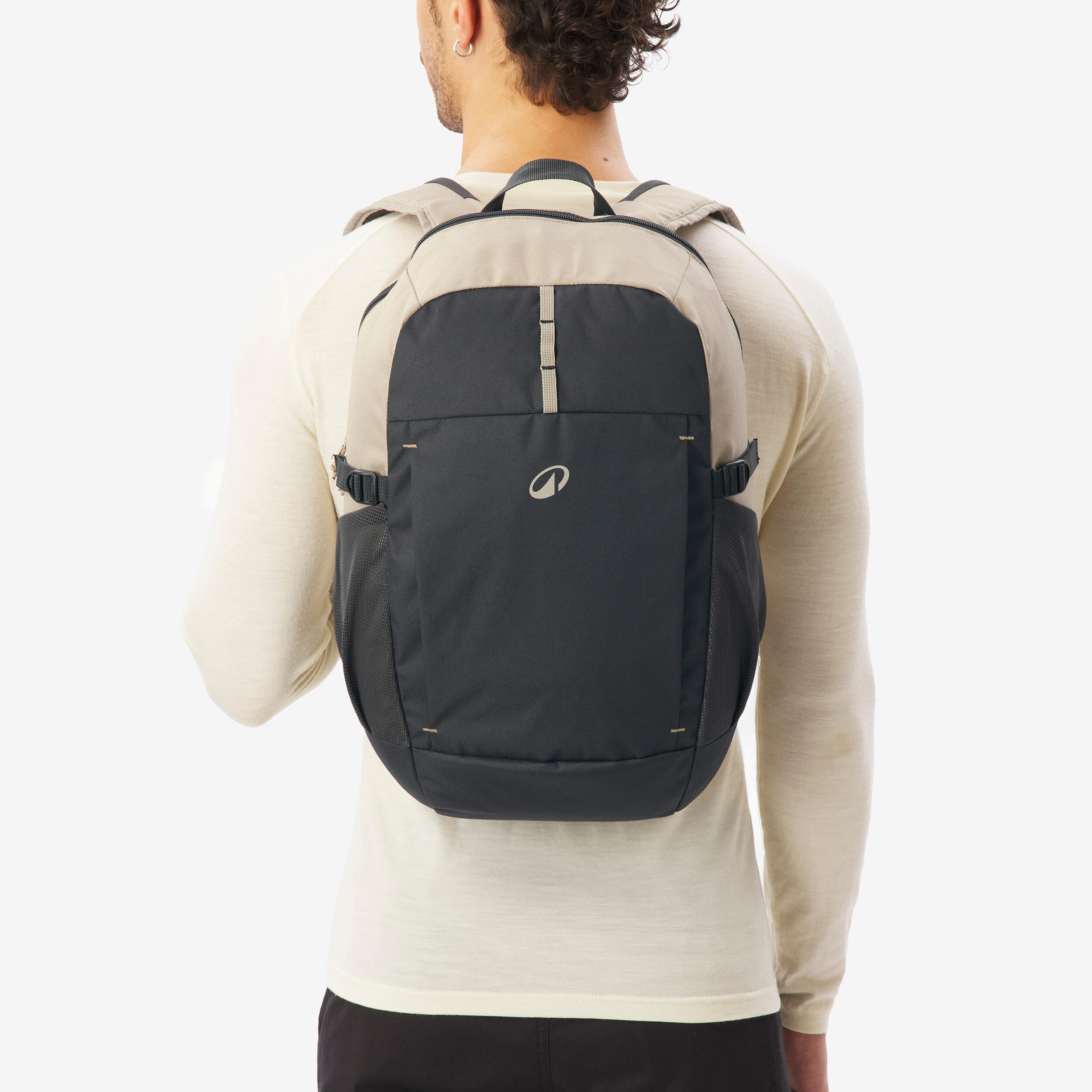 20L hiking backpack Arpenaz 100 - Beige - 8955893