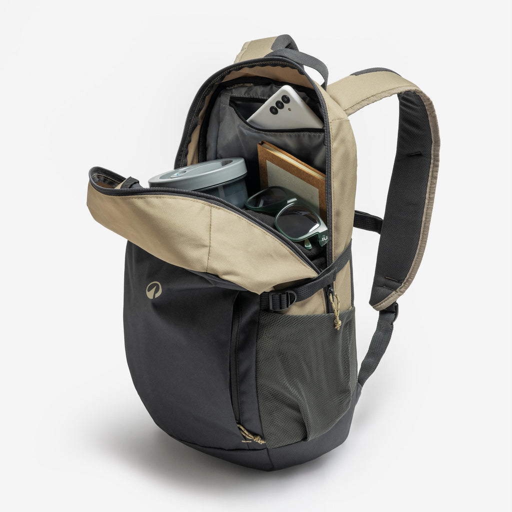 20L hiking backpack Arpenaz 100 - Beige - 8955893