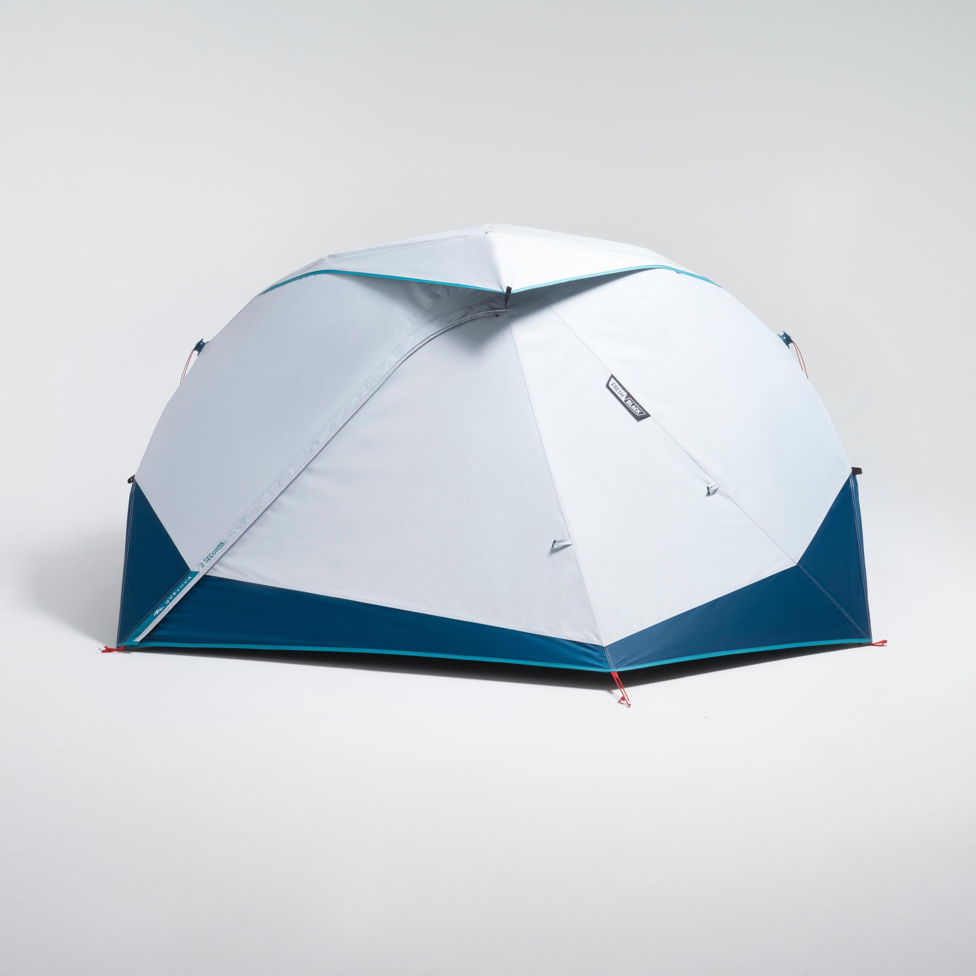 black and white decathlon tent Quechua 2 Second Easy Fresh & Black Waterproof Pop Up Camping Tent 2 P – Decathlon