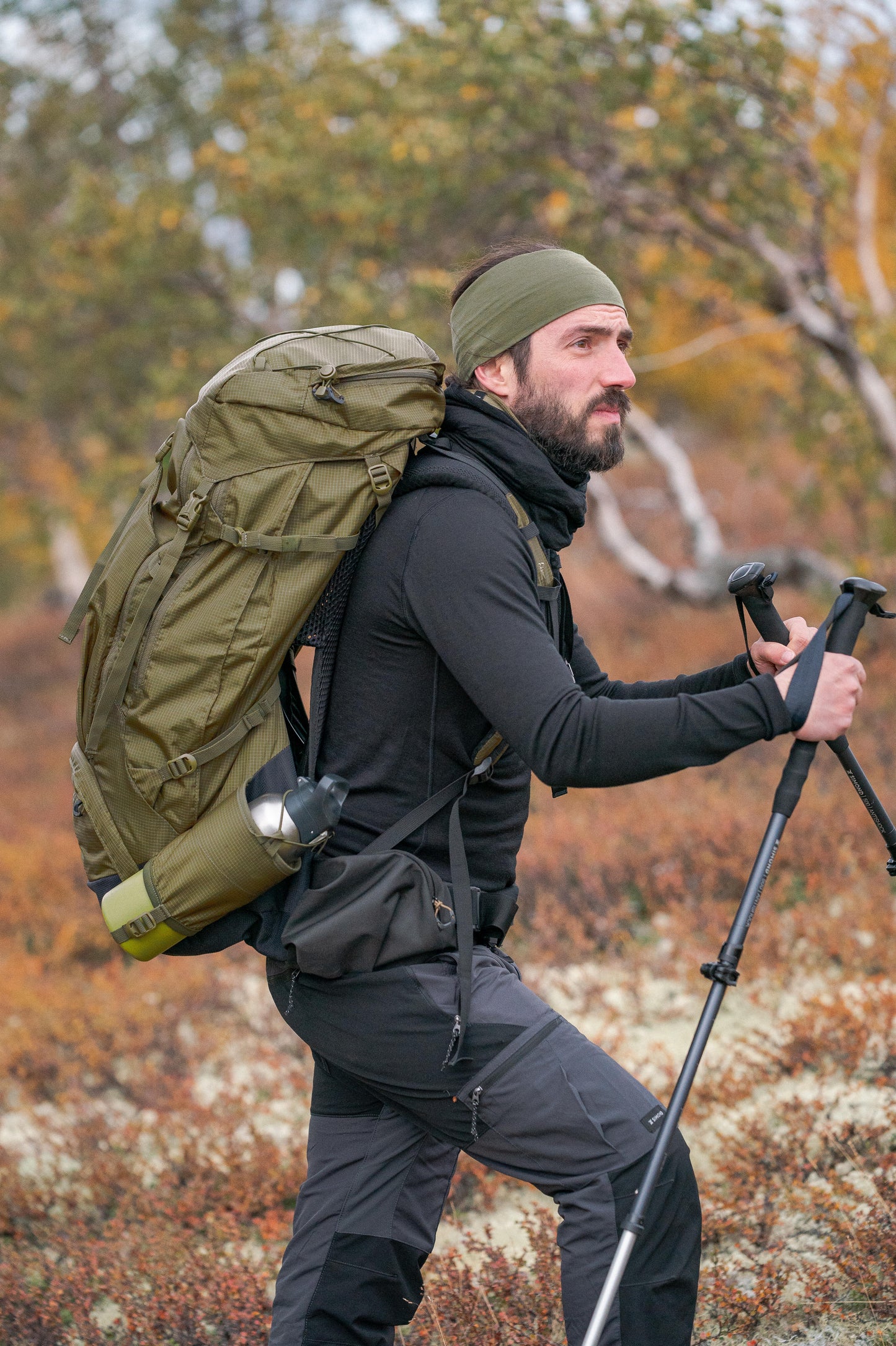 Men’s 60+10 L Trekking Backpack MT500 Air