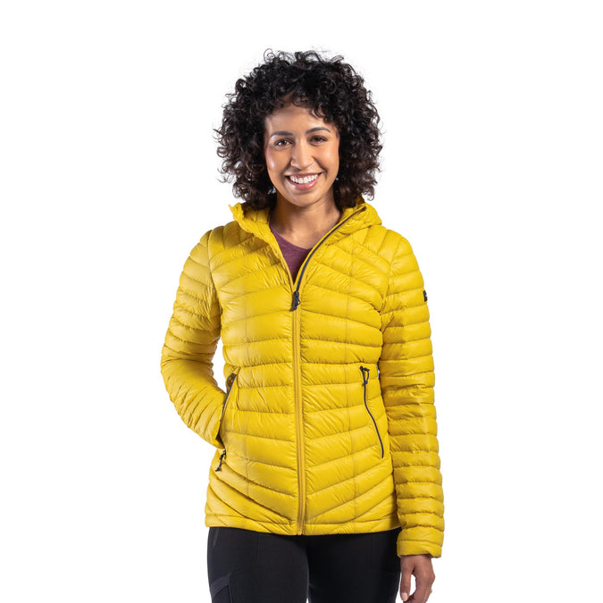 Forclaz Women s MT100 Hooded Down Puffer Jacket Decathlon