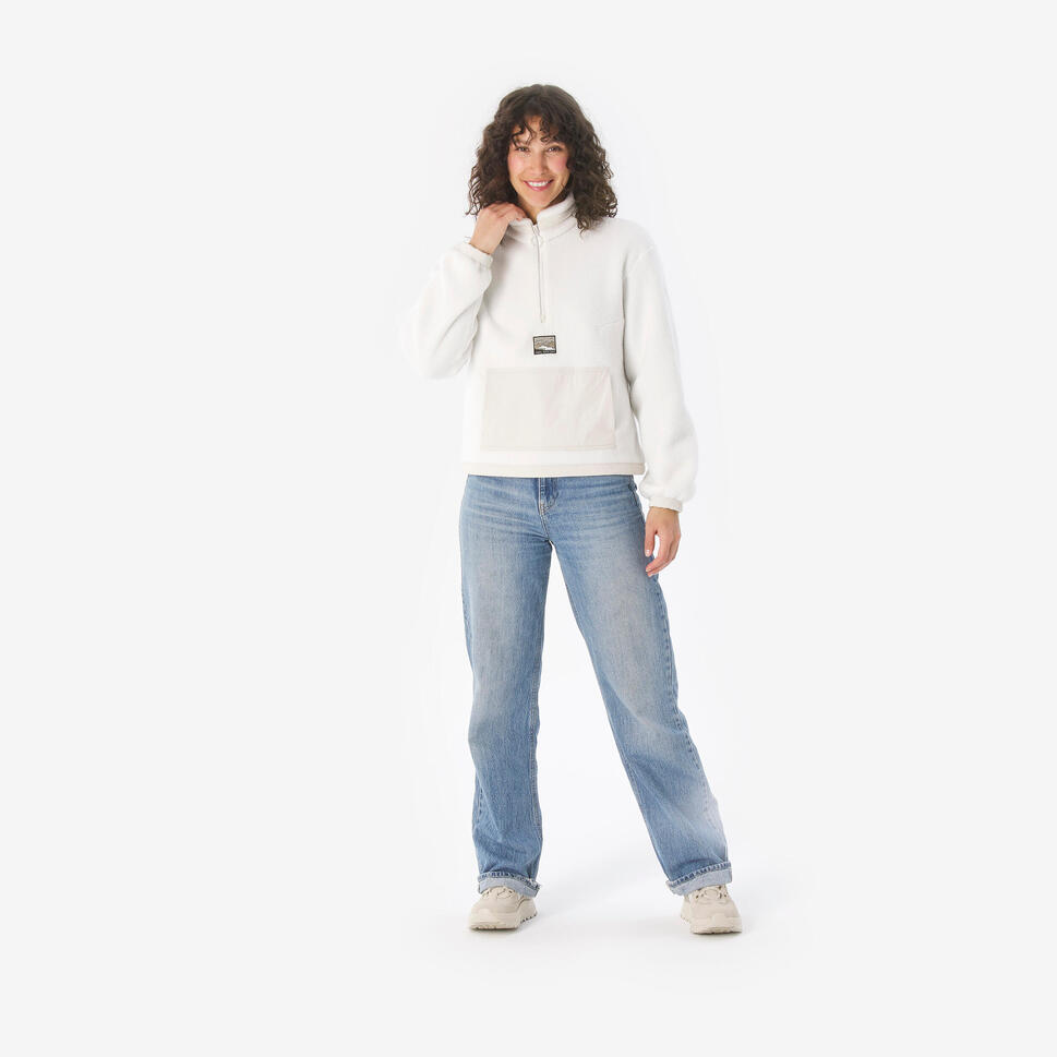 Quechua Women's MH100 Sherpa Fleece Pullover