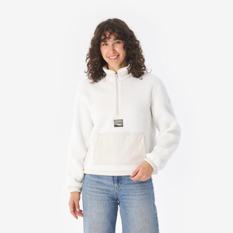 Quechua Women's MH100 Sherpa Fleece Pullover