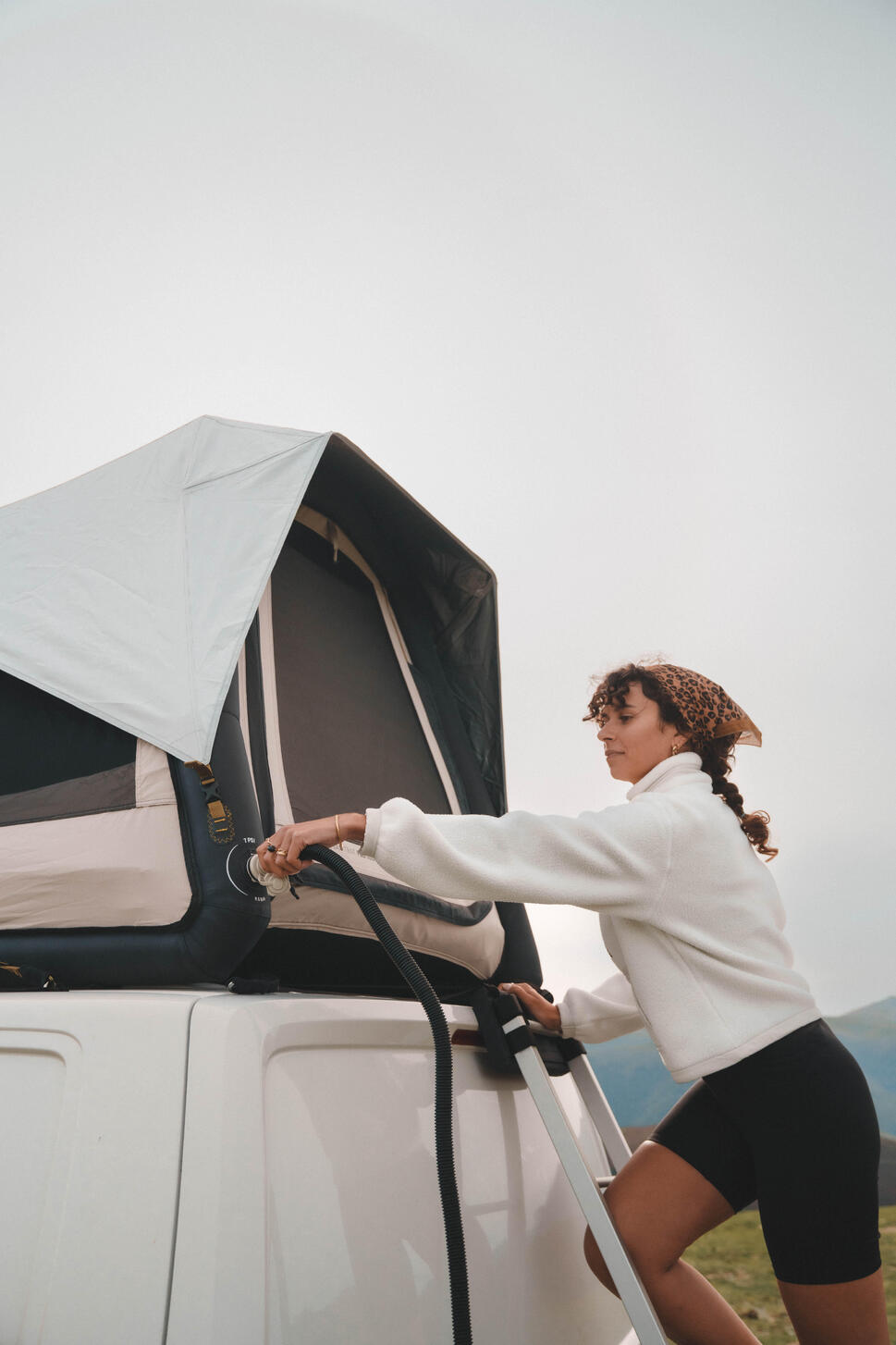 Quechua Women's MH100 Sherpa Fleece Pullover