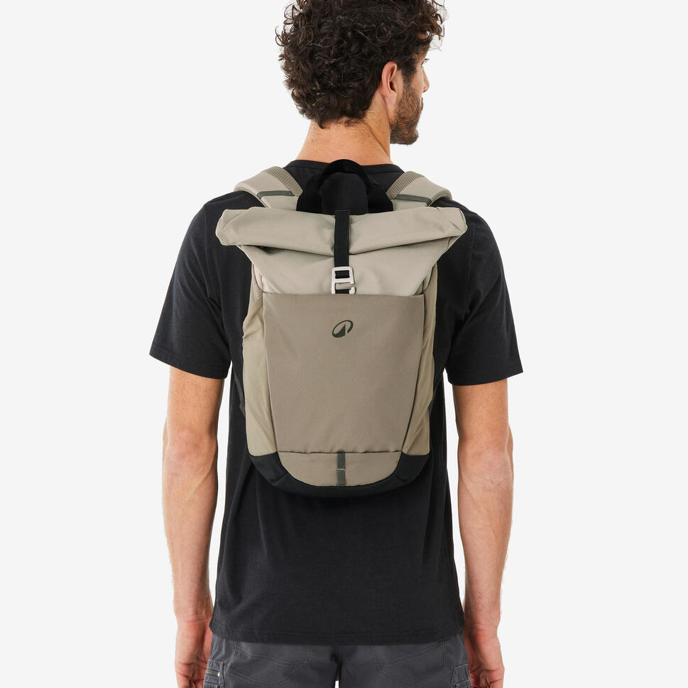 Quechua NH500 Escape 16L+4 Rolltop Hiking Backpack