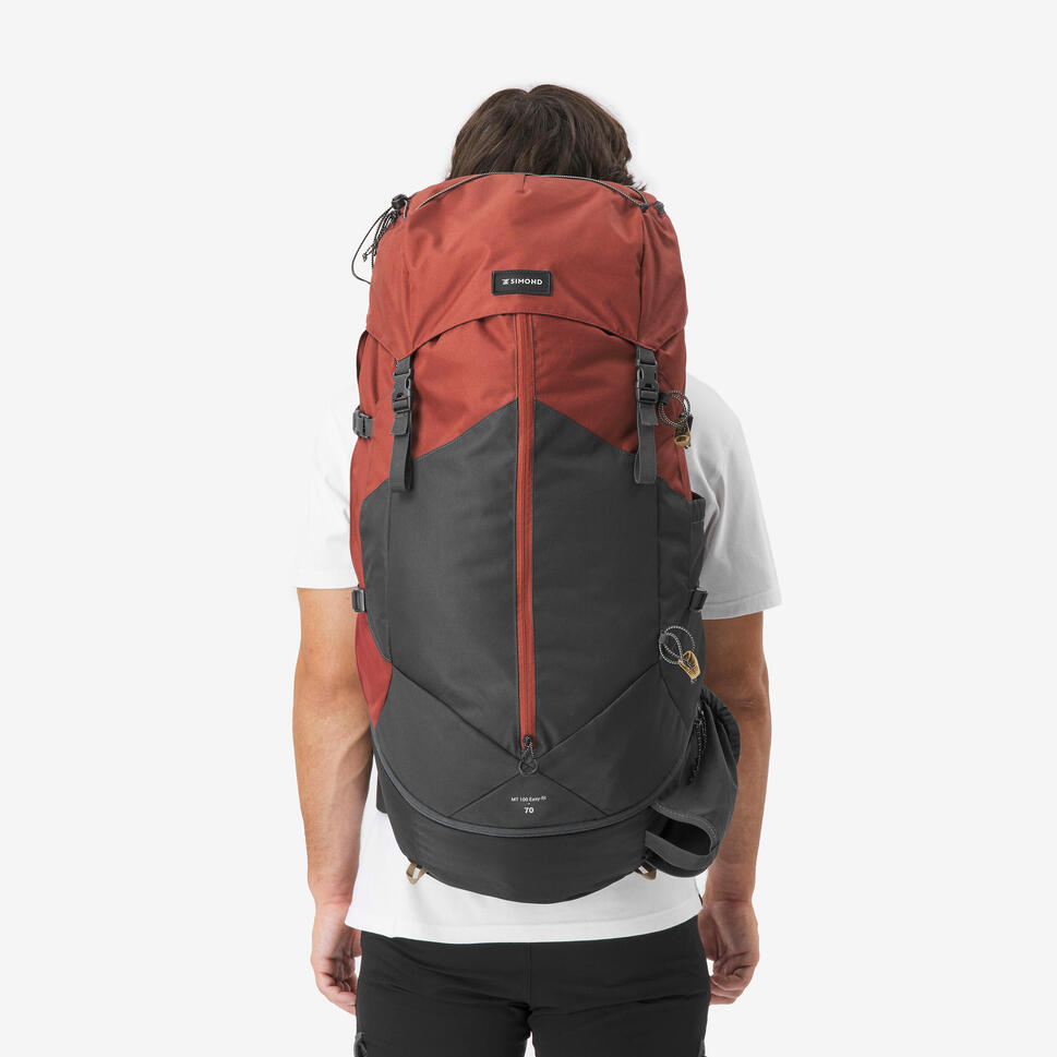 Simond  Men's MT100 Easyfit 70L Backpacking Pack