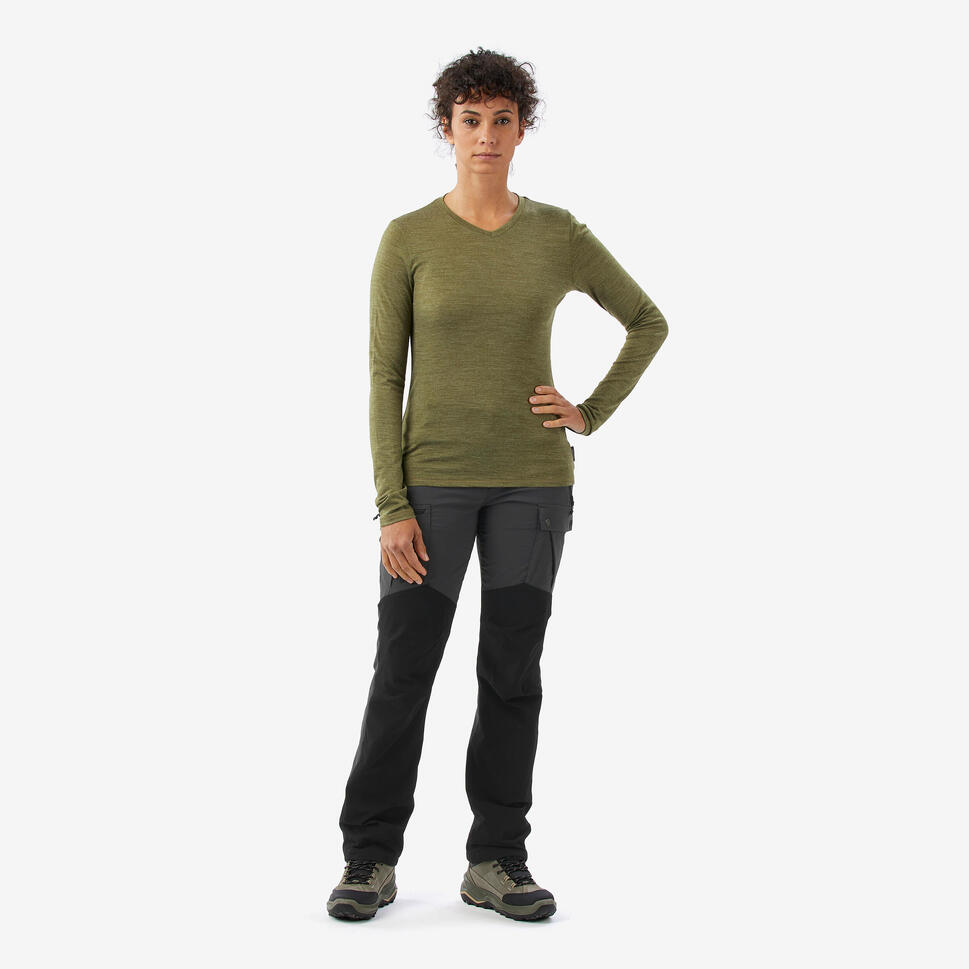 Simond Women's Travel 100 Merino Wool Long-sleeve Shirt