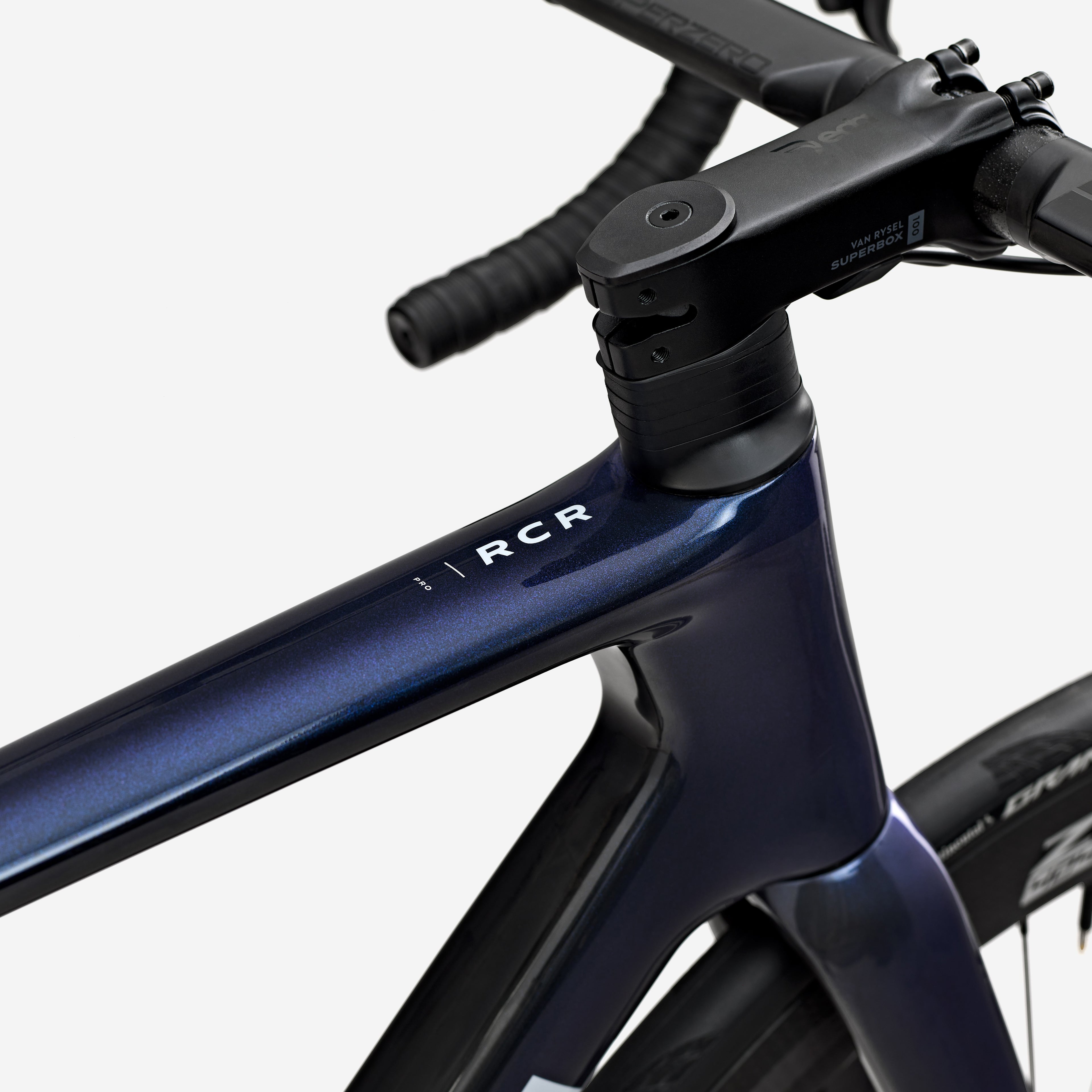 decathlon rennrad rcr force axs carbon transparent van rysel größe Van Rysel RCR Pro Force AXS Midnight Blue / XS