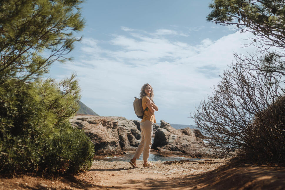 Quechua NH500 Escape 16L+4 Rolltop Hiking Backpack