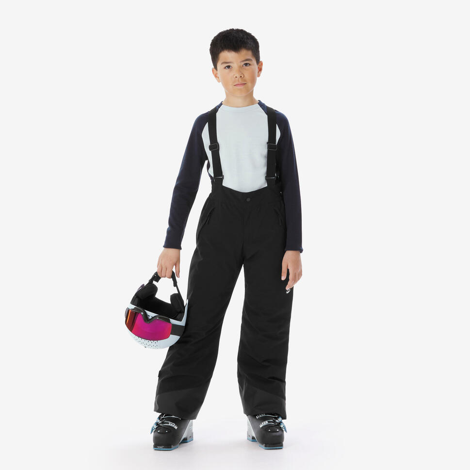 Quechua Kids' 500 Insulated Waterproof Ski Trousers 6-14 Years
