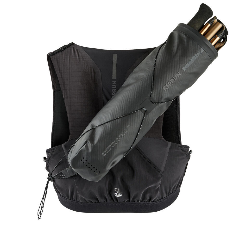 Kiprun Trail Running Quiver Black
