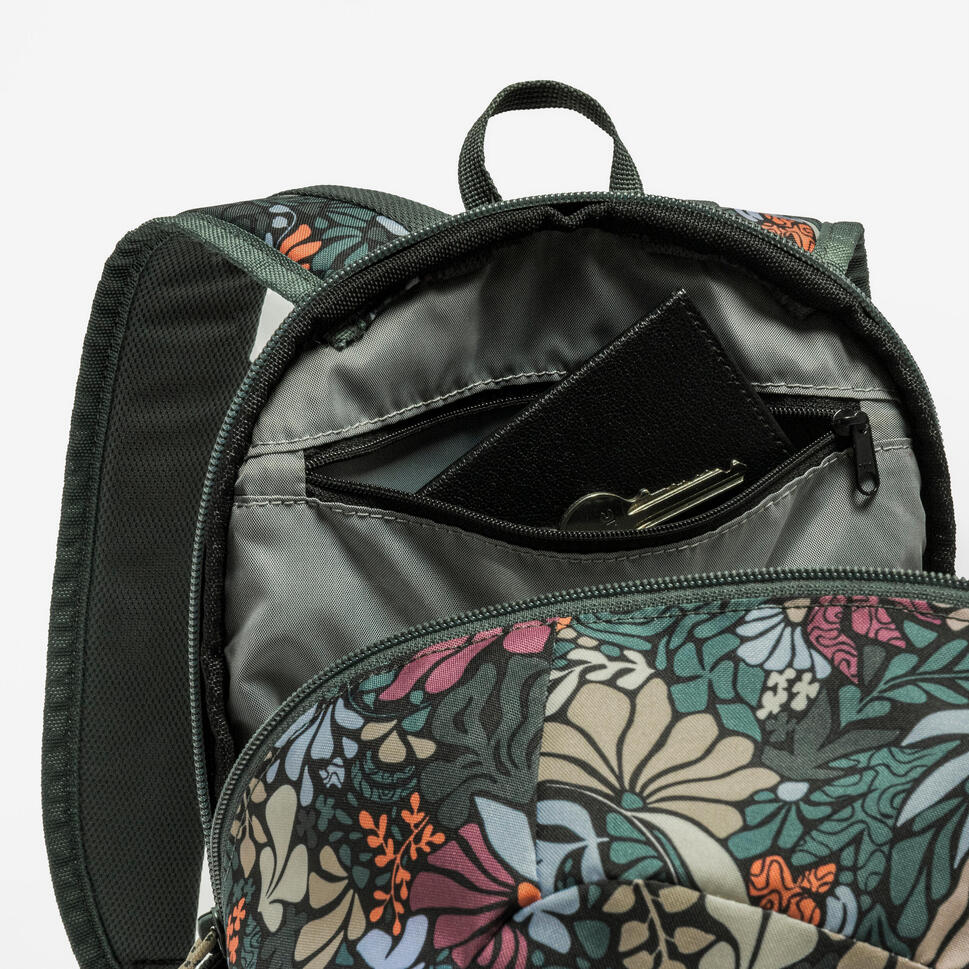10 L hiking backpack, Arpenaz 100 - Flower