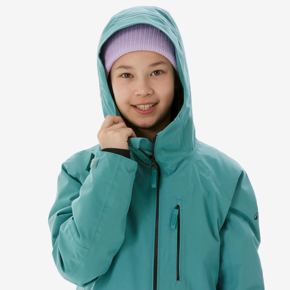 Quechua Kids’ 500 Insulated and Waterproof Ski Jacket 500, 6-14 years