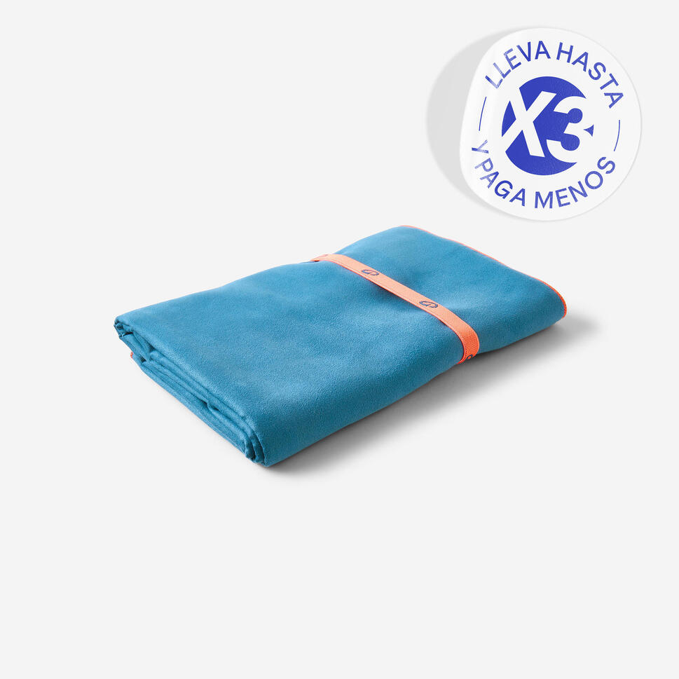 Ultra Compact Swimming Microfiber towel - XL 110 x 175 cm – Decathlon