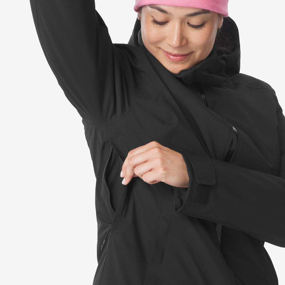 Quechua Women's 500 Waterproof Ski and Snowboard Jacket