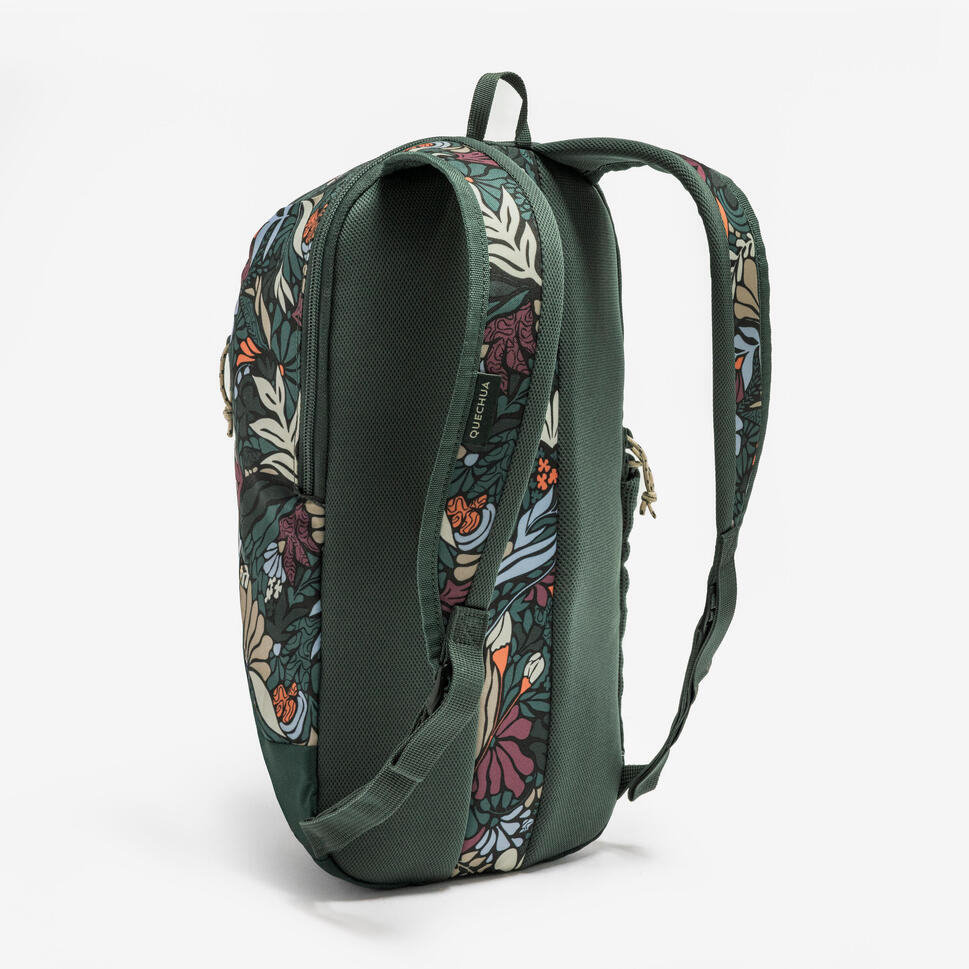 10 L hiking backpack, Arpenaz 100 - Flower