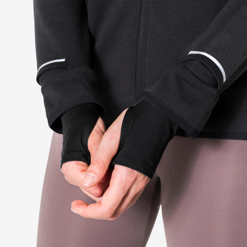 Kiprun Women's Run 500 Warm Running Jacket