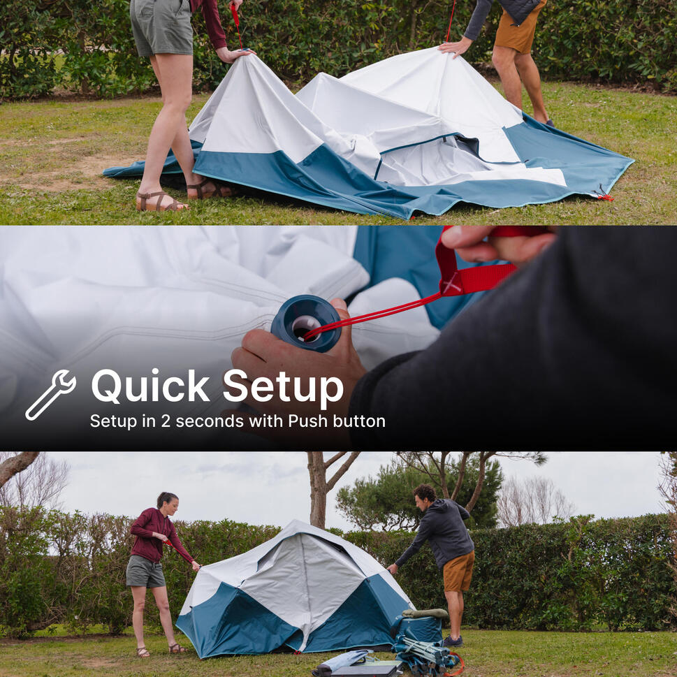 2 SECONDS EASY Fresh and Black - 3 Person