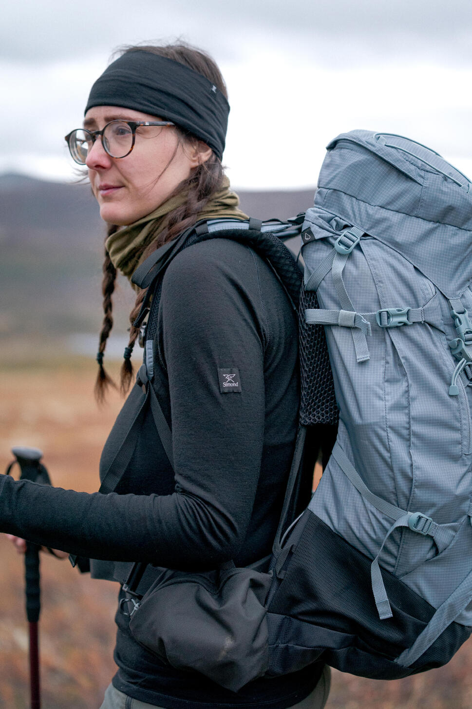 Simond Women's MT500 Air 45+10 L Backpacking Pack