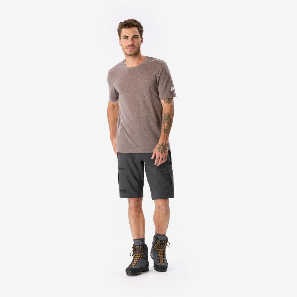 Simond Men’s recycled Merino Wool Backpacking T-Shirt