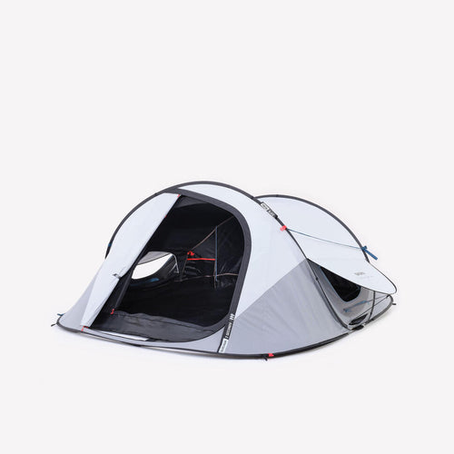 3 second tent Quechua 2 Second Fresh & Black Waterproof Pop Up Camping Tent 3 Person