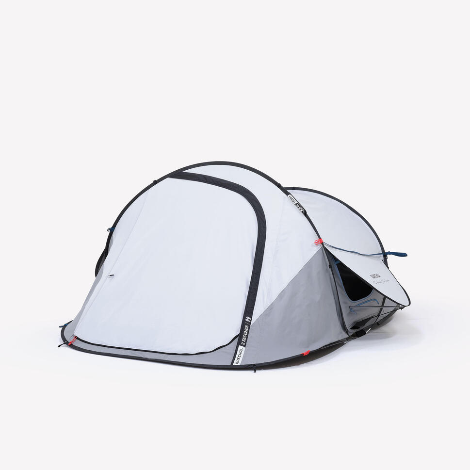 quechua 3xl pop up tent Quechua 2 Second Fresh & Black Waterproof Pop Up Camping Tent 2 Person