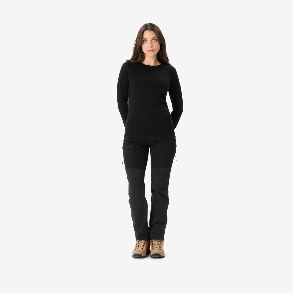 Simond Women's MT500 Long-sleeve 100% Merino Wool Shirt