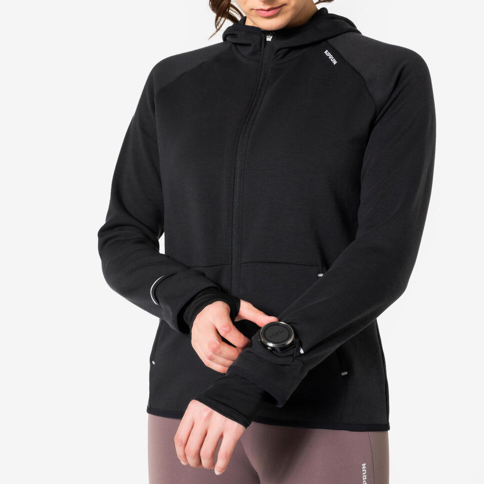 Kiprun Women's Run 500 Warm Running Jacket