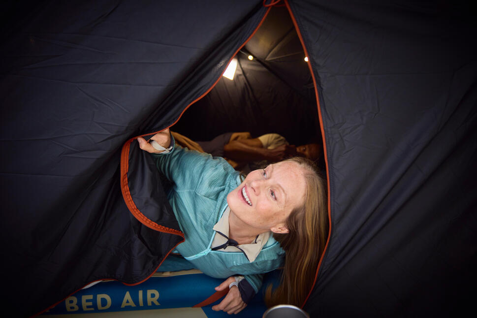 Arpenaz 4.1 Fresh & Black Camping Tent - 4-person – Decathlon