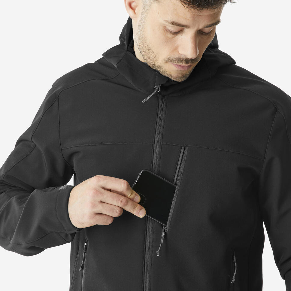 Forclaz Men's MT500 Windproof Softshell Jacket