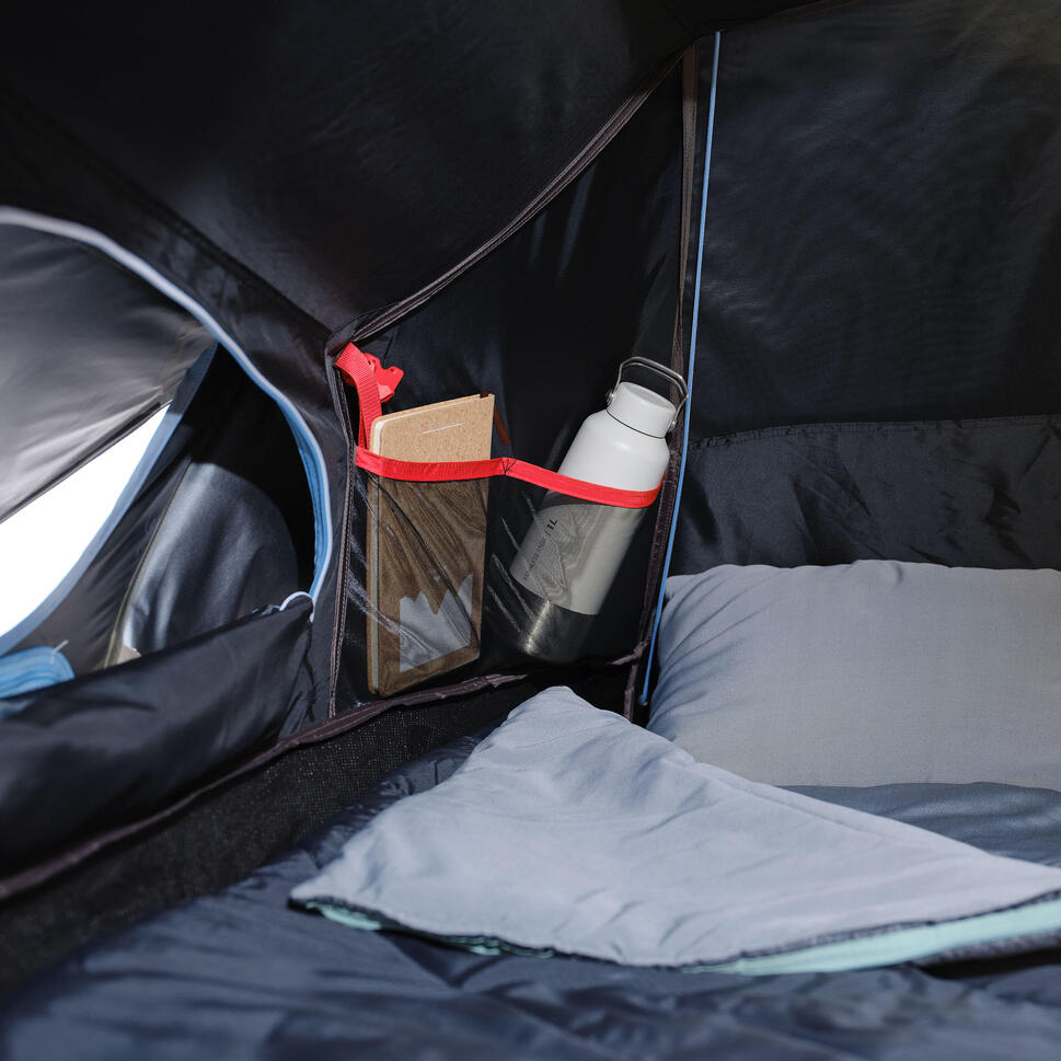 Quechua 2 Second Fresh & Black Waterproof Pop Up Camping Tent 2