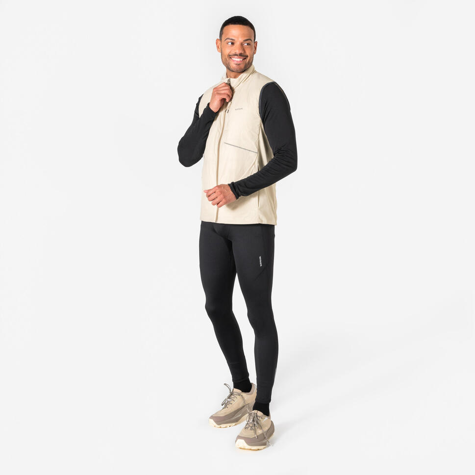 KIPRUN Run 500 Warm Men's Running Tights - Black