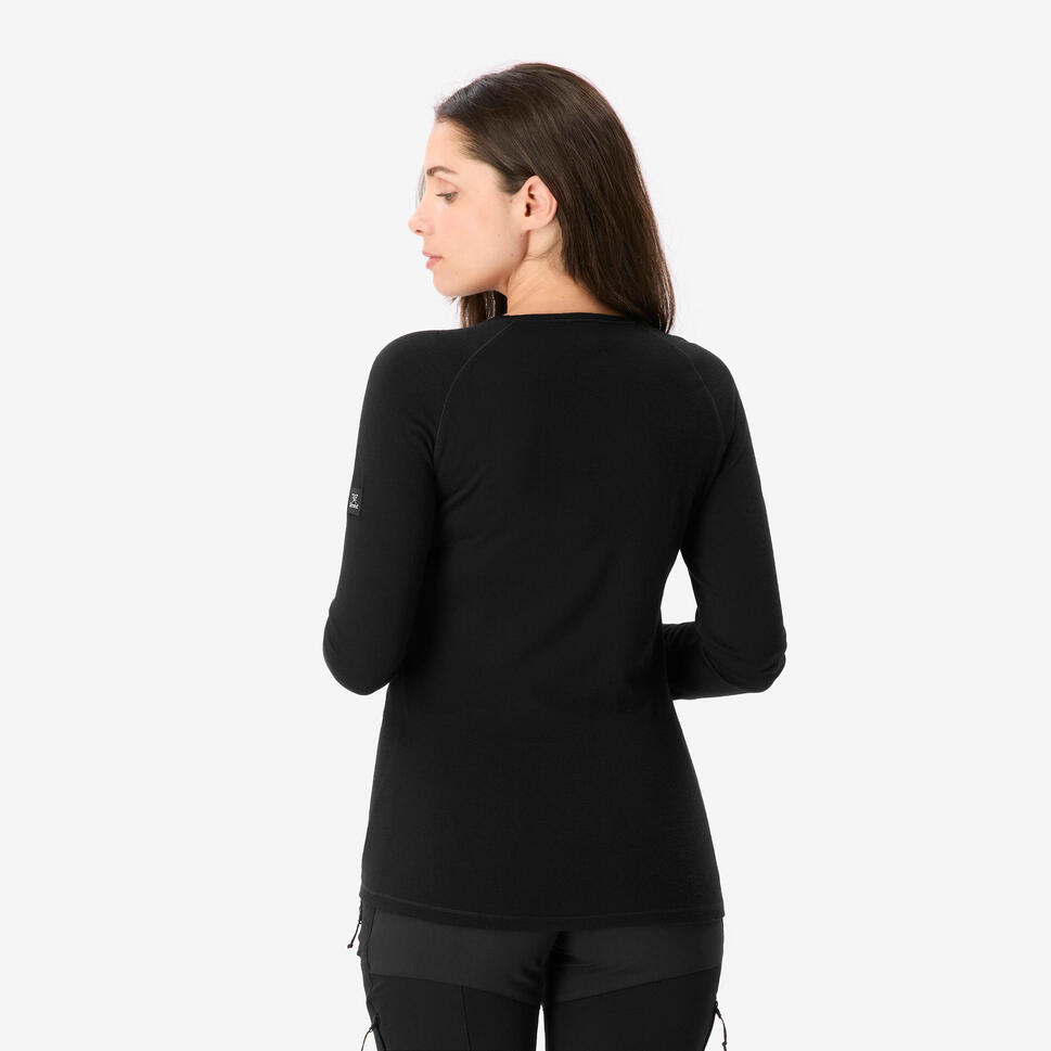 Simond Women's MT500 Long-sleeve 100% Merino Wool Shirt