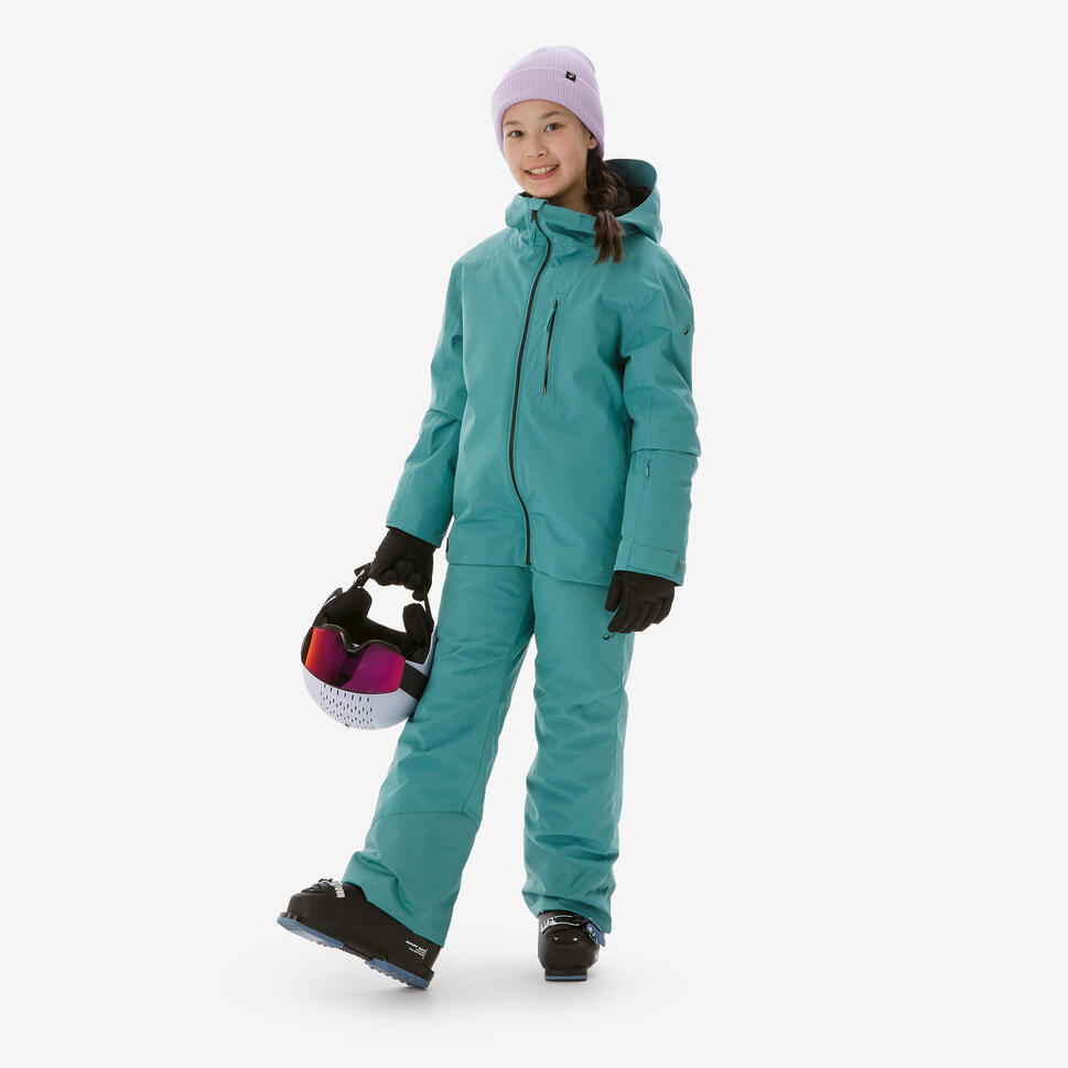 Quechua Kids’ 500 Insulated and Waterproof Ski Jacket 500, 6-14 years