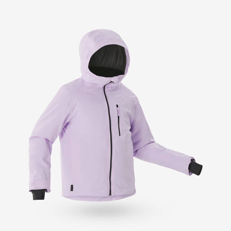 Quechua Kids’ 500 Insulated and Waterproof Ski Jacket 500, 6-14 years