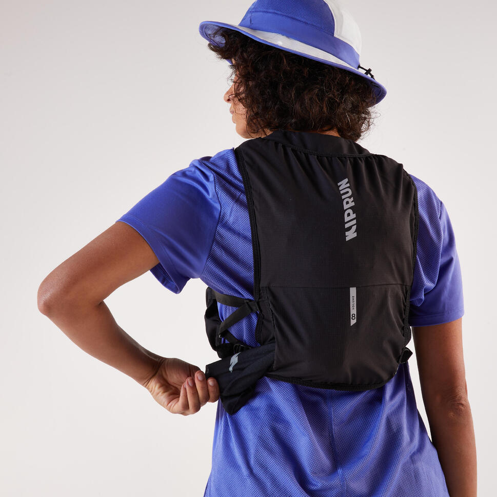 KIPRUN 500 8L Unisex Trail Running Bag + 1L Water Bladder Included