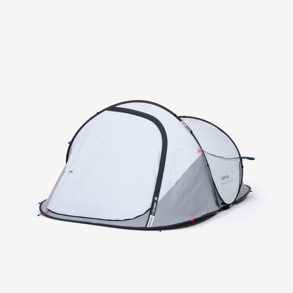 Quechua 2 Second Fresh & Black Waterproof Pop Up Camping Tent 2