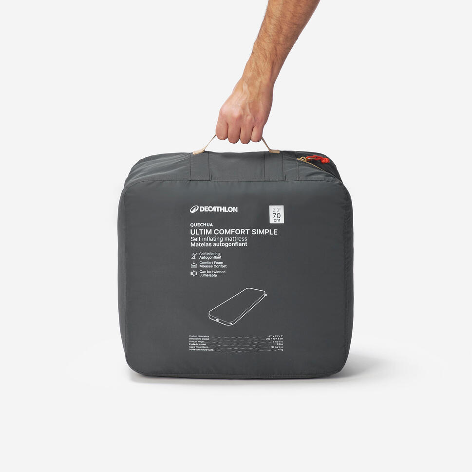 Quechua Ultimate Comfort Self-Inflating Camping Mattress