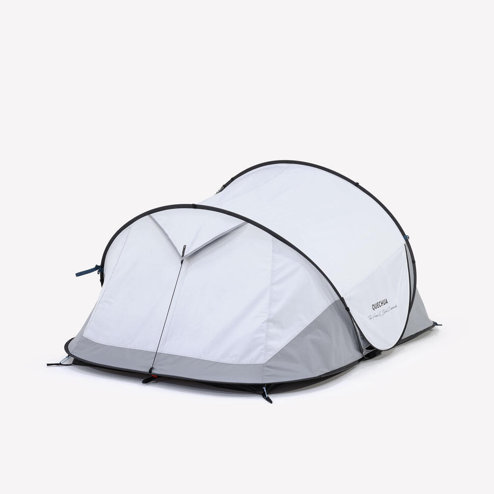 Quechua 2 Second Fresh & Black Waterproof Pop Up Camping Tent 2