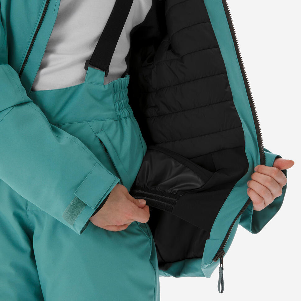 Quechua Kids’ 500 Insulated and Waterproof Ski Jacket 500, 6-14 years